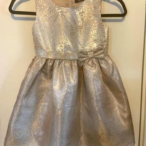 Girls Gold Dress size 6